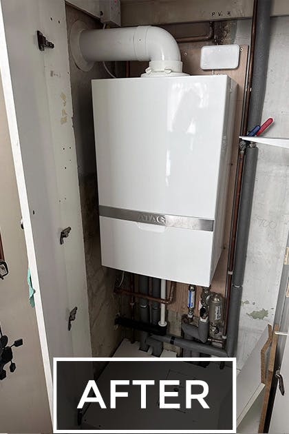 Boiler replacement - After